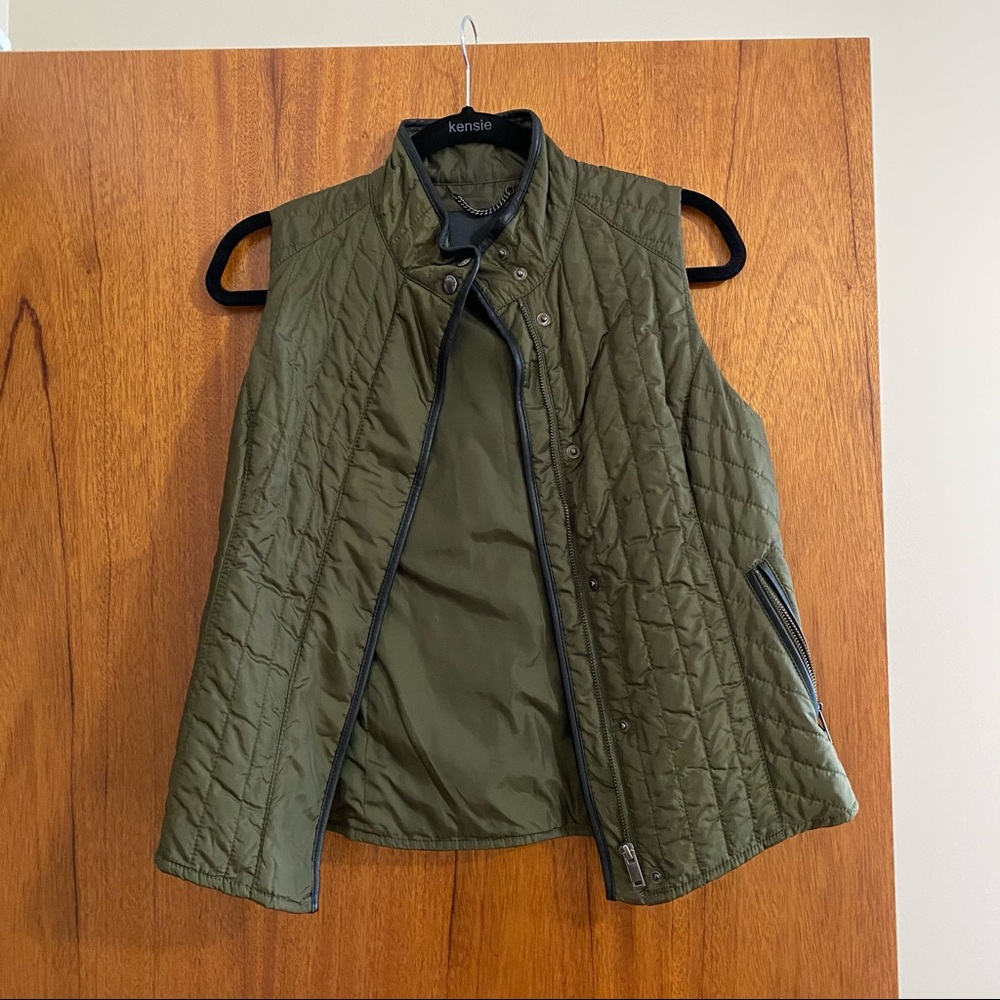 Army Green Banana Republic Vest